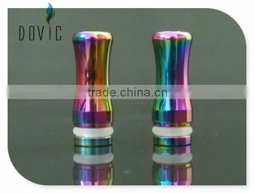 Dovic various styles stainless steel drip tips rainbow drip tips 510