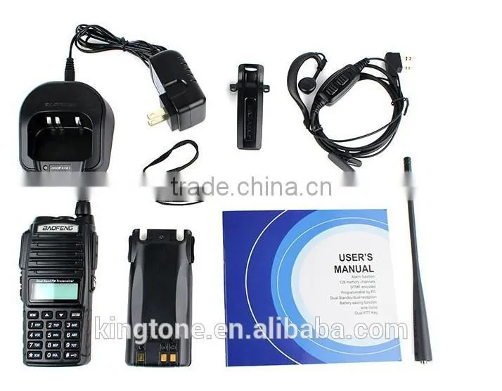 Baofeng UV-82 136-174 & 400-520MHz Dual Band Dual Display two way radio with Free earphone