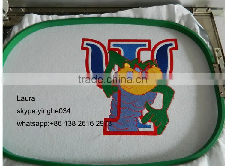 15 Needles 2 Head for Hat/garment/shoes/leather/Textile/logo embroidery