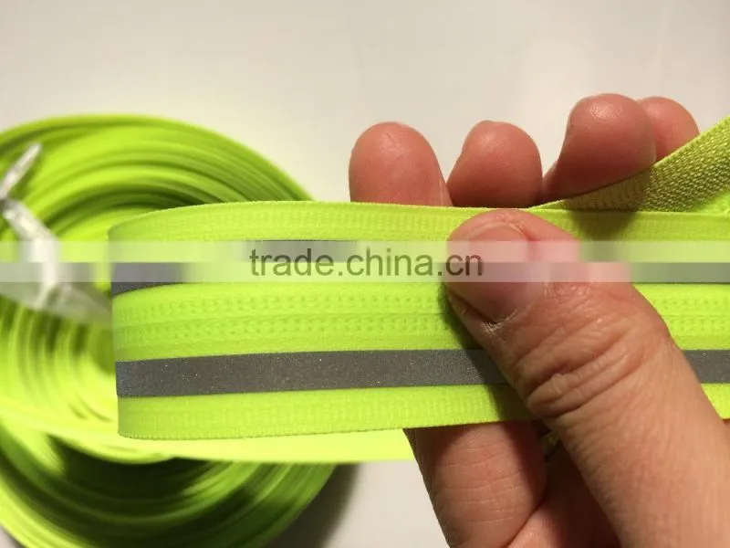 100% waterproof zipper for traffic polic clothes