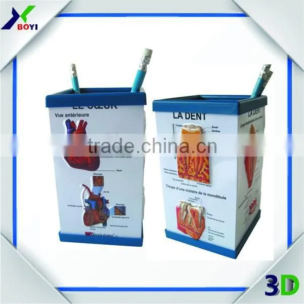 Medical Theme 3D Embossed Pen Holder/Pharmaceutical Promotional gift