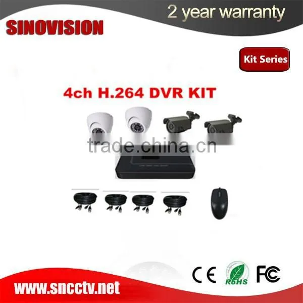 2016 Top selling hd dvr kits cctv system