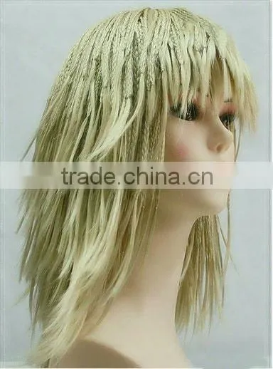 red short bob wigs carnival party wigs cheap fan wigs