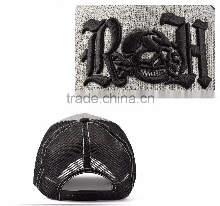 wholesale sports baseball hats and caps snapback free ear piece custom 3D Embroider pokemon Logo