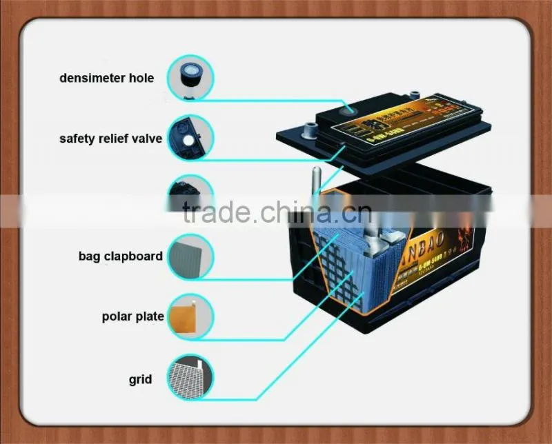 MF / Dry Charge Lead Acid Battery