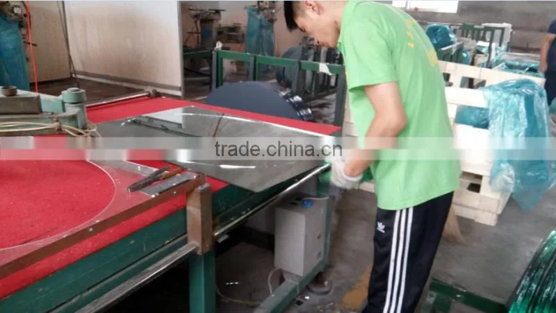 4mm oval bathroom mirror , bathroom mirror with glass shelf