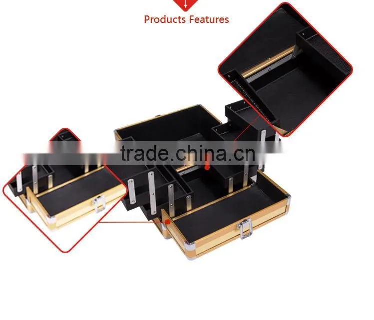 High Quality Lovely Aluminum Beauty Pretty Suitcase