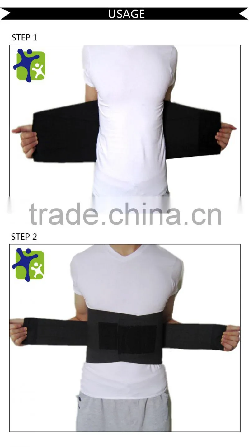 Sport lumbar support, top quality medical back support