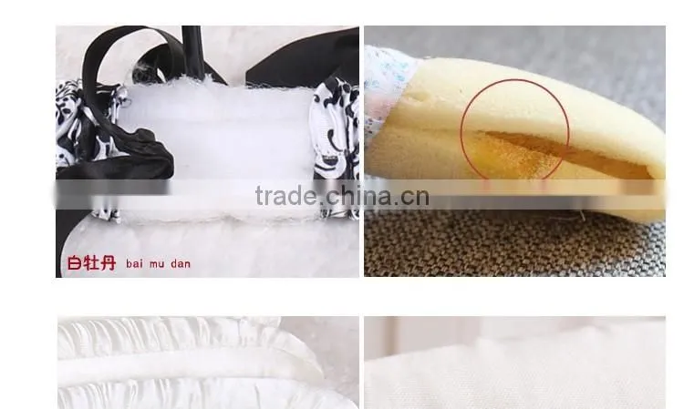 Cute silk ribbon clothes hanger for kid
