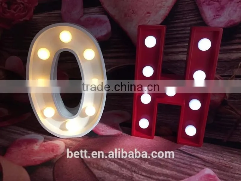 Vintage Inspired Marquee Light- Number 2, home decor, lighted number, marquee number