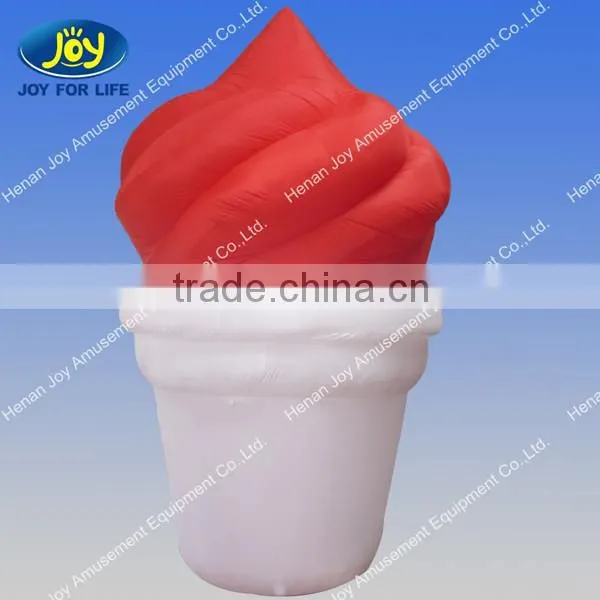 Advertising inflatable ice cream cone model