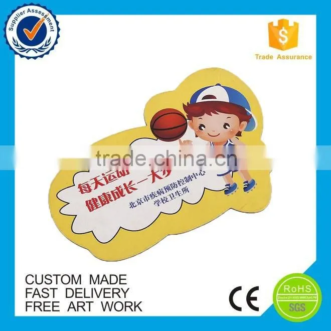 Customized high quality souvenir cheap cardpaper fridge magnet