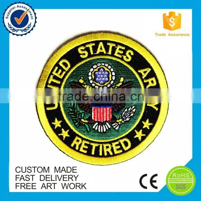Logo patch for club, Popular sport Logo Embroidery Patch