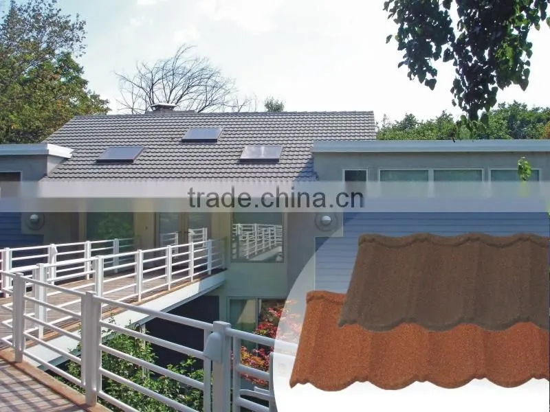 stone coated roof tile