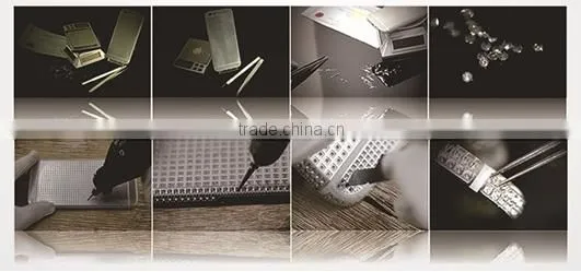 high quality back cover for iphone6 plus gold plated 24ct
