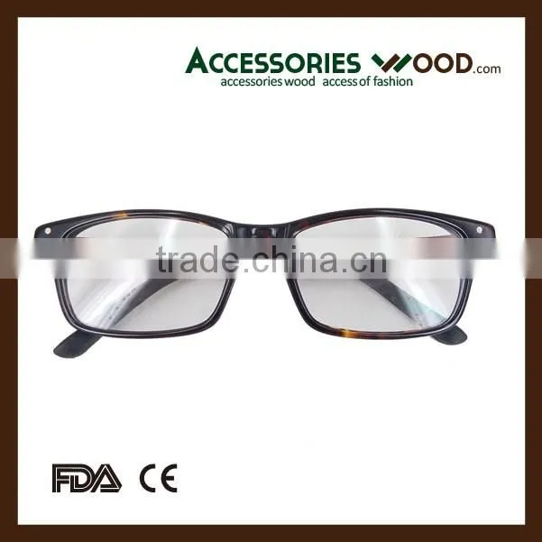2016 Wholesale Custom Optical Shampoo&Wood Glasses customized Logo for All Ages