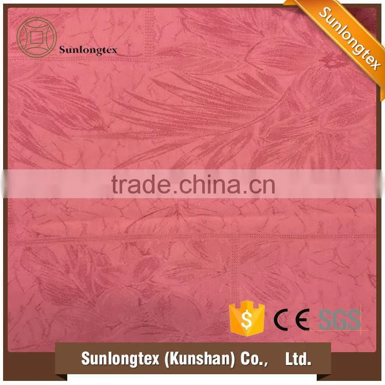 2016 Top selling products chenille jacquard fabrics new product launch in china