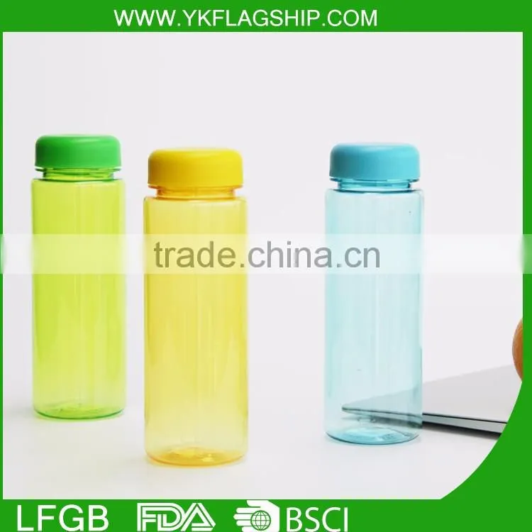 2016 Hot sale promotional BPA FREE plastic mineral water bottle