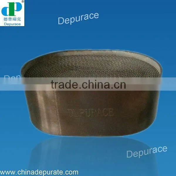 Metal honeycomb three way catalyst