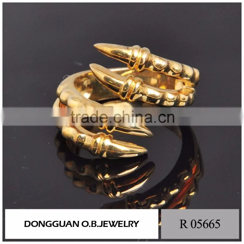 Wholesale make in china cheap gold jewelry latest gold ring designs for men and girls