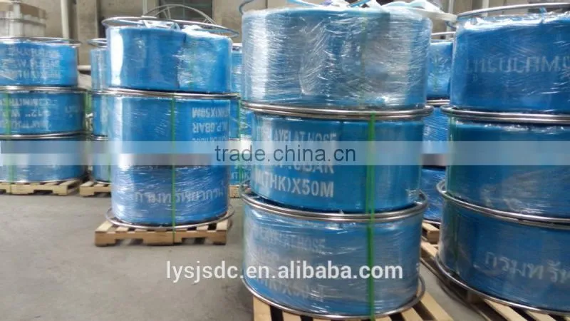 flexible and soft pvc layflat water garden hoses shandong manufacturer