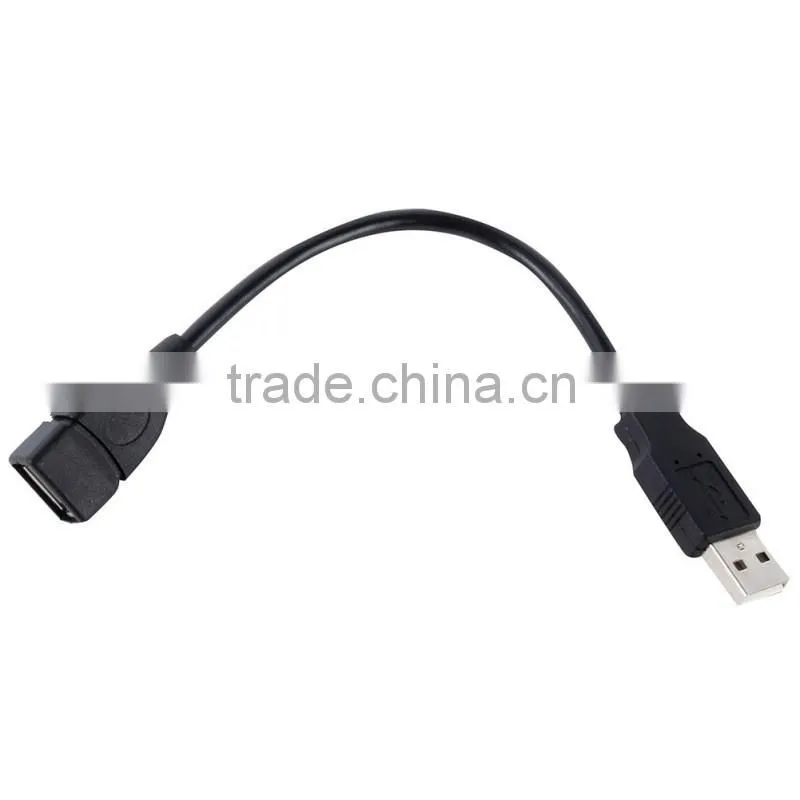 2016 new arrival USB 2.0 A Male to A Female Extension Extender Black Cable
