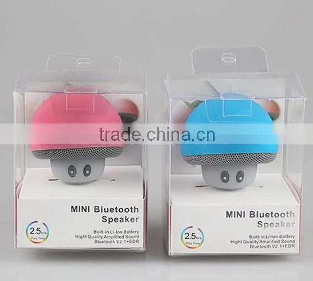 Xmas Gifts Mushroom Bluetooth mini speaker / phone holder bluetooth speaker / Handsfree Stand Holder speaker
