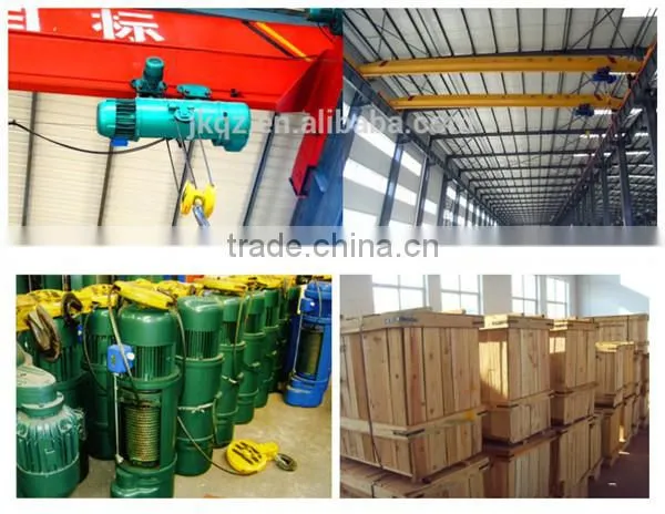 Drum With Up Down Stop Switch Electric Wire Rope Hoist Tensioner