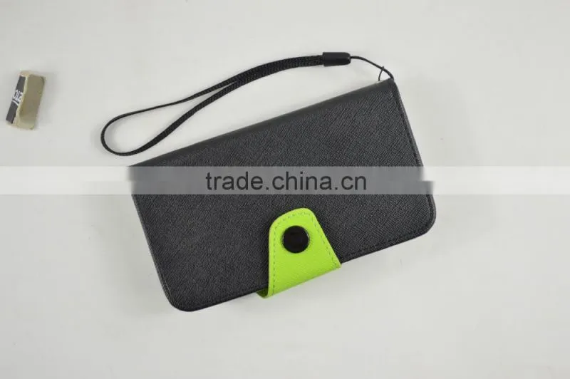 Colorful Cute Style PU Leather Cases for Huawei with Card slots and support