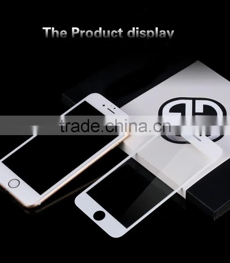 full body invisible tempered glass protective film for Iphone 6, 0.2mm 0.33mm toughened glass film screen protector for apple 6