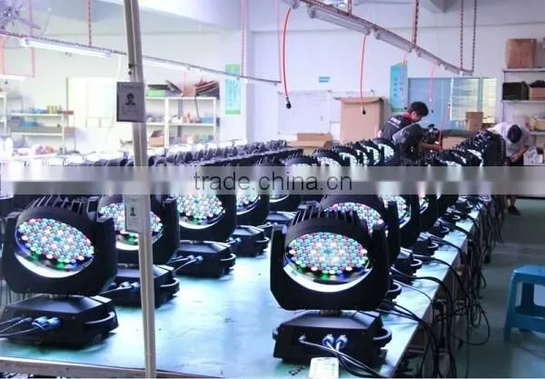 stage light 54*3W LED Waterproof Strip Spot Light china led lights