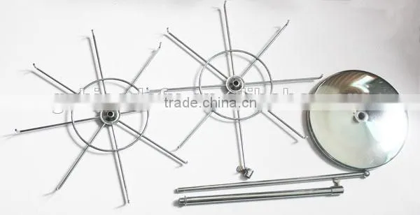 corner decoration display metal jewelry tree stands