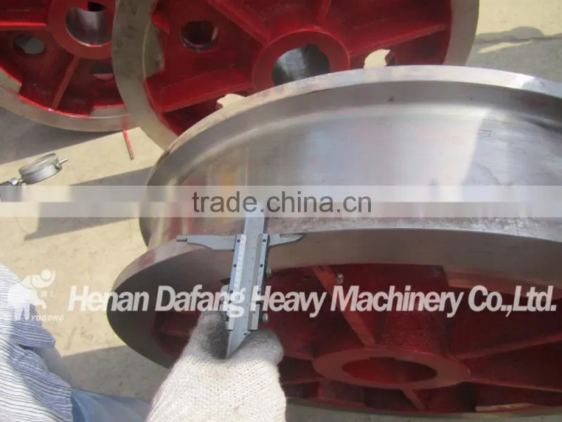Hot Sale Steel Crane Trolley Wheel in Casting and Forging