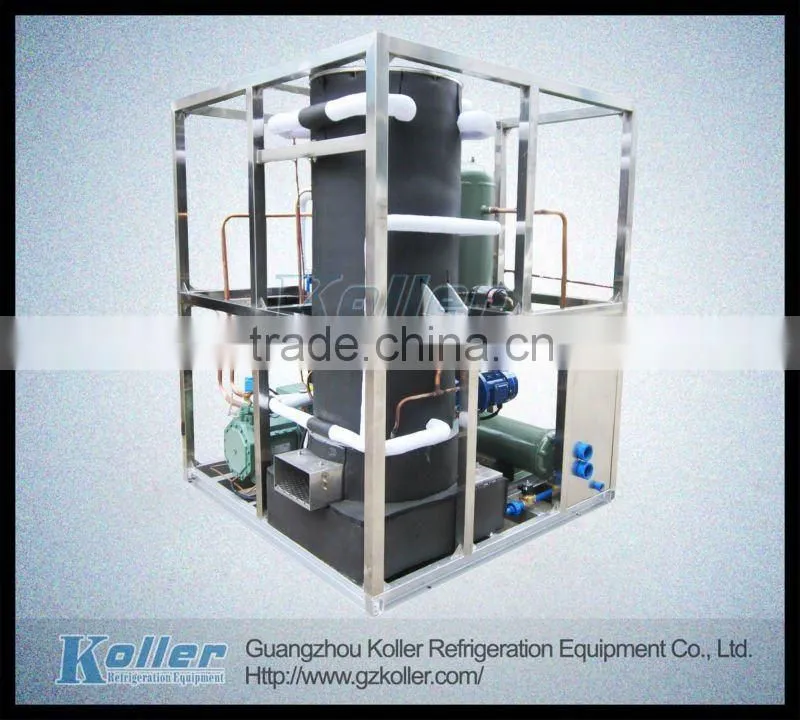 3000kg Crystal Tube Ice Maker with PLC Program Controller