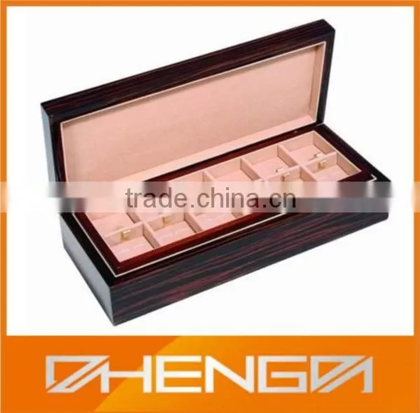 High Quality Customized Made in China Wood Cufflink Gift Box