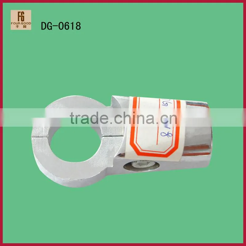 25mm chrome Round Steel Tube Connectors /tube connector hinge