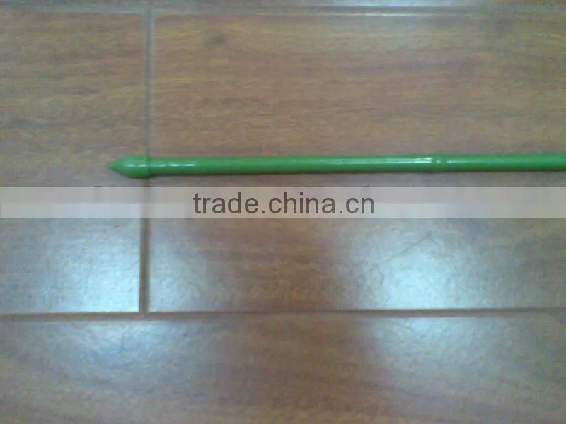 plastic coated steel garden bamboo tube