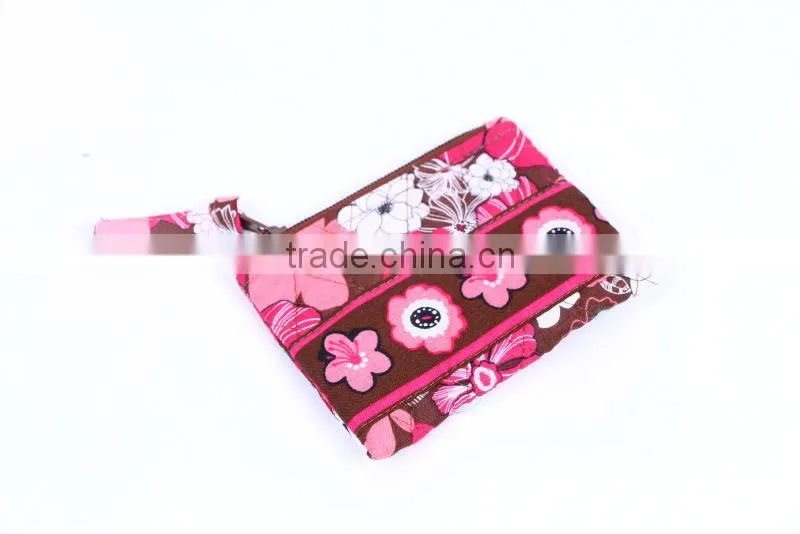 Z382 M3 Quilted cotton 100% coin purse, small purse