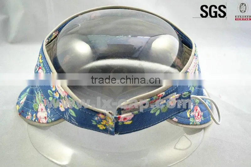 Summer ladies beach hat Foldable uv protection sun visor cap for women