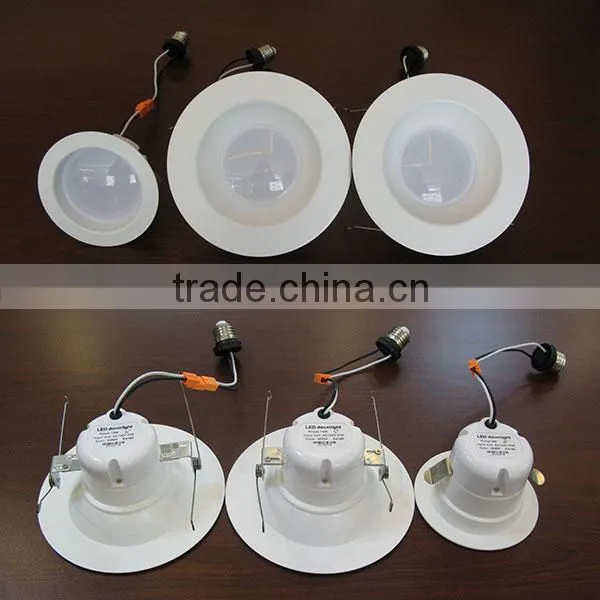 2015 hot intergrated 4inch 5inch 6inch 12W 15W ul listed led downlight 9w