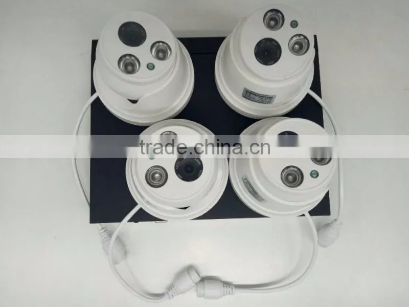 4 Camera Security System 4Channel IP PoE NVR 4TB HDD poe nvr kit