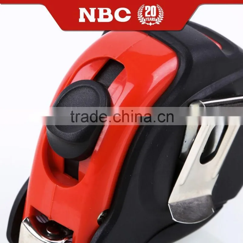 2m,3m/5m/7.5m ABS+TPR Wholesale Stainless Retractable Metal Meter Measuring Tape Measure