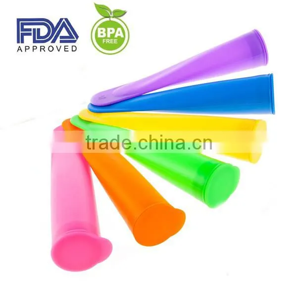 Easy removing silicone ice lolly mold
