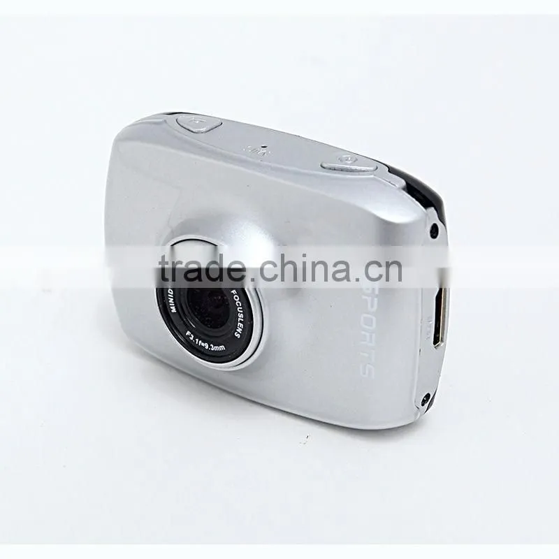Outdoor waterproof full hd 1080p mini sport camera dvr