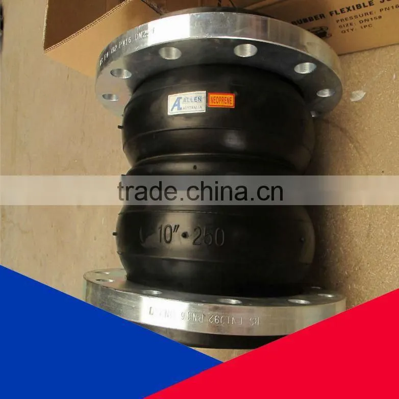 casting flange Double Sphere galvanized pipe fittings Convenient pipe connection