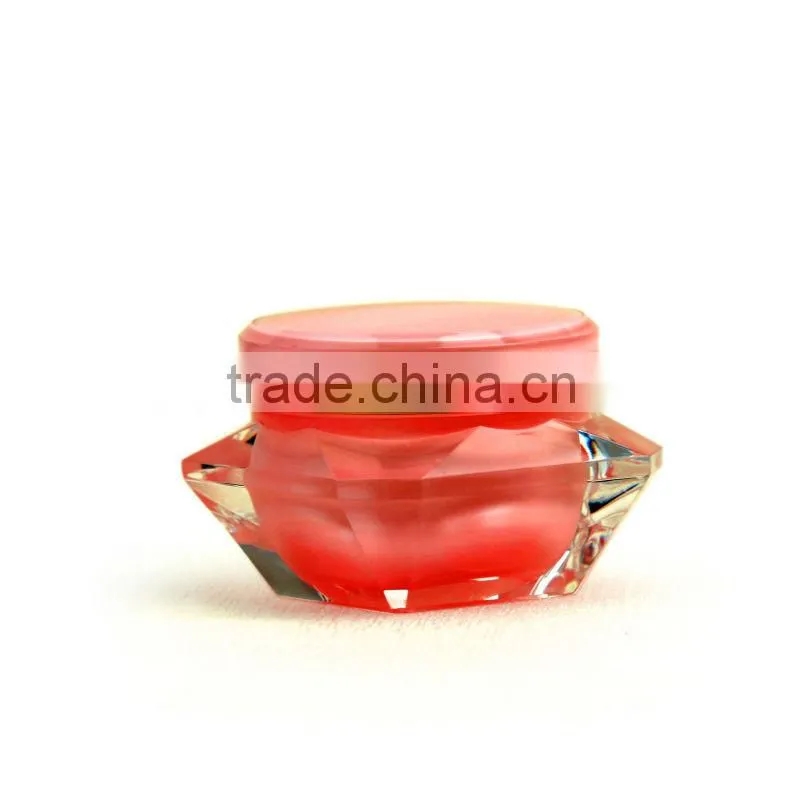 classic round shape cream jar