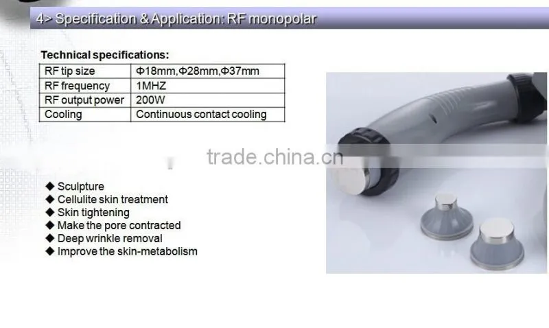 Apolomed 8-in-1 multifunction beauty machine e light ipl rf hair removal machine