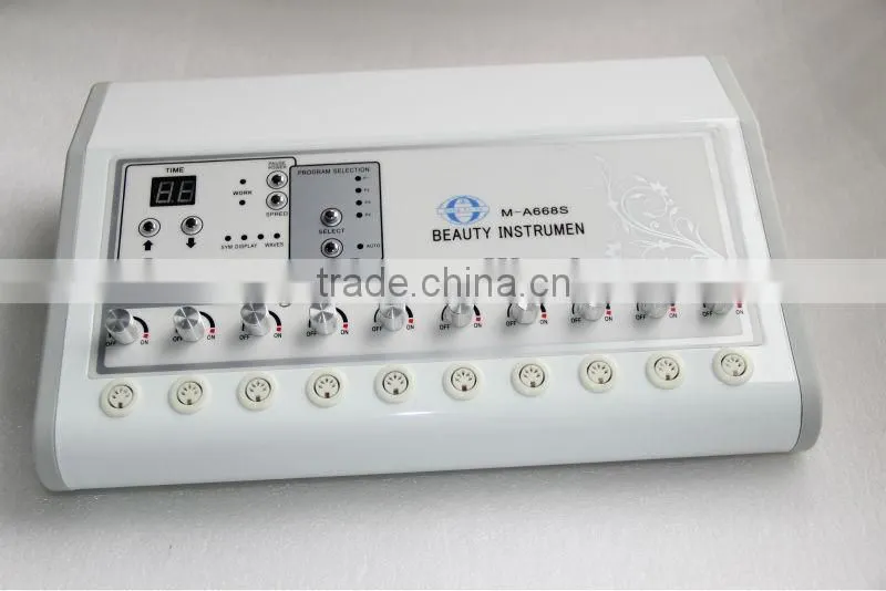 Portable electric muscle stimulator ems machine,electro stimulation machine