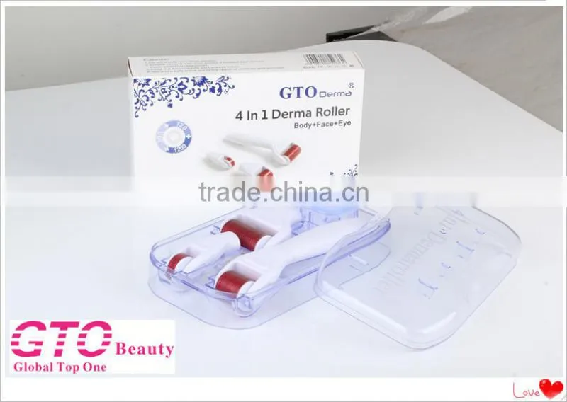 Top selling mesotherapy needles 4 in 1 derma roller
