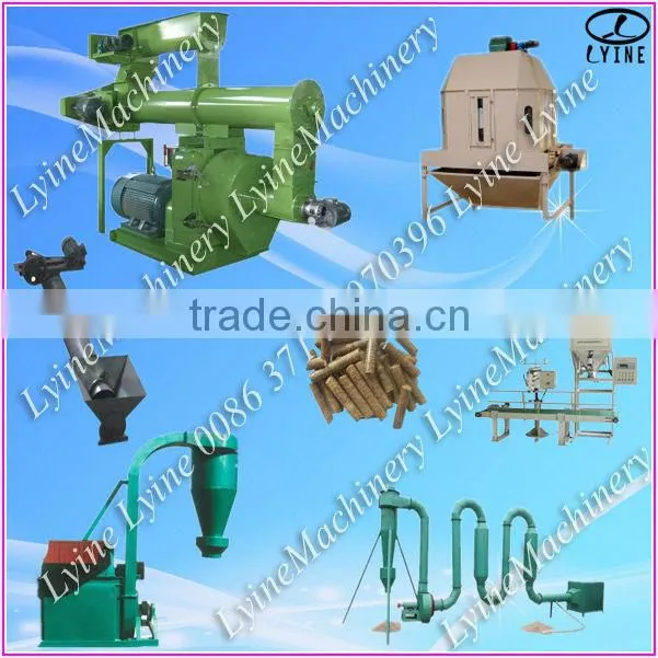 Stainless steel ring die biomass energy sawdust pellet machine